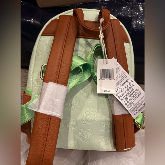 Disney Loungefly Mint Chocolate chip Backpack Set - Picture 5 of 15